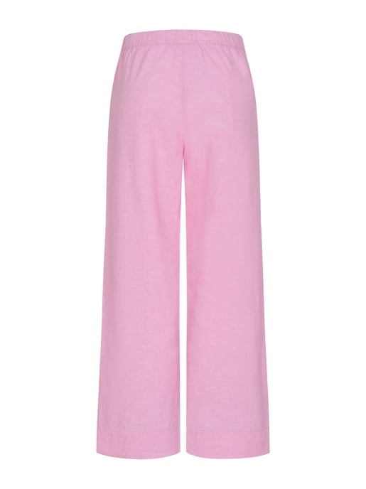 U.S. Polo Assn. dames linnenmix broek met elastische tailleband - Image 2