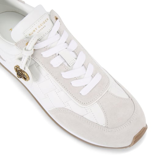 Kurt Geiger London Leather Chelsea Tag Runner Sneakers - Image 4