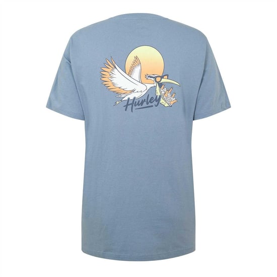 Hurley T-shirt voor heren met 'Beer Run'-opdruk (Blauw) - Image 2
