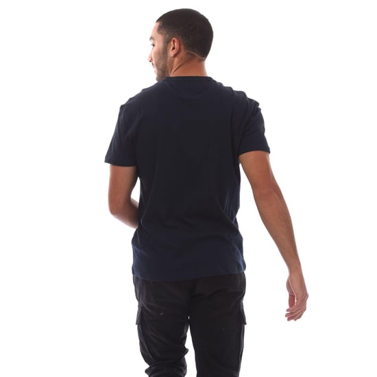 Tommy Jeans Heren Tonaal Badge T-shirt (Blauw) - Image 3