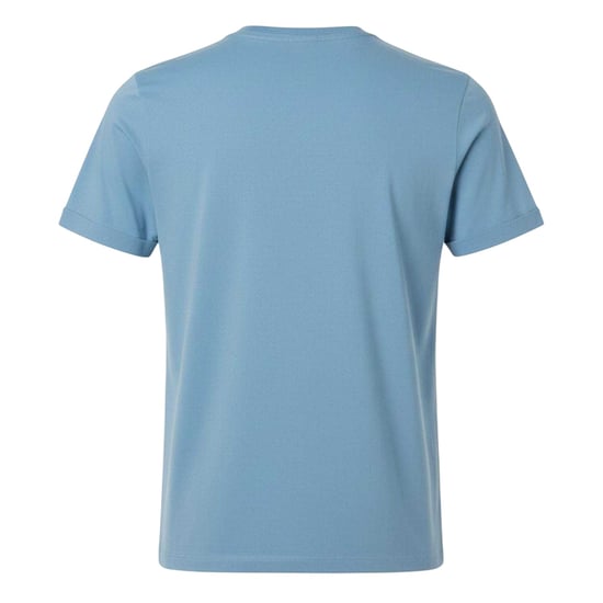 Lacoste Mens Embroidered Pima Cotton T-Shirt (Blue) - Image 2