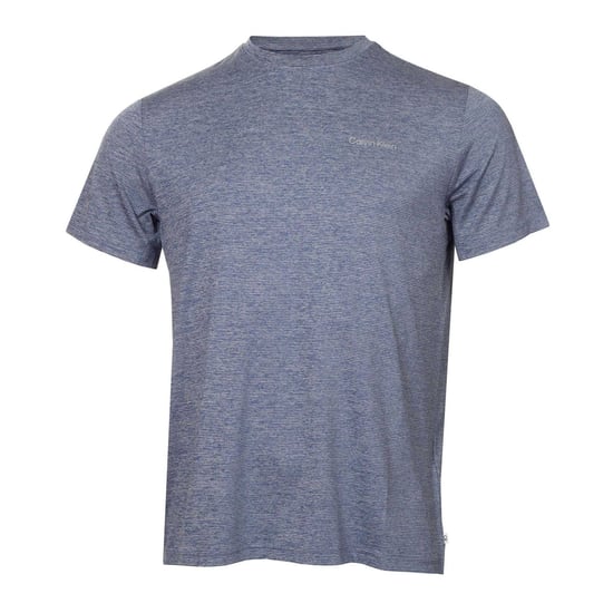 Calvin Klein Mens Striped Golf T-Shirt (Marine Blue) - Image 1