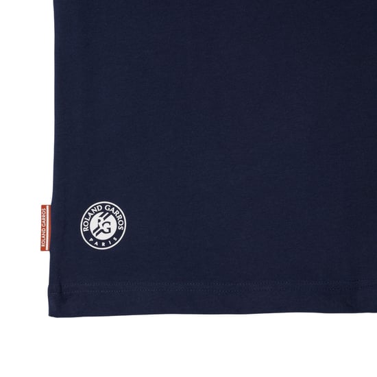 Lacoste Mens Roland Garros Edition Chest Logo T-Shirt (Blue) - Image 4