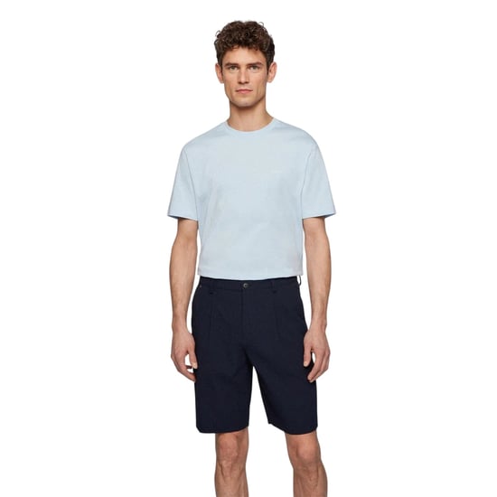 Boss Mens Hbb Thompson Tonal Logo T-Shirt (Light Blue) - Image 4