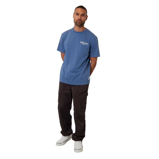 Threadbare Watson Regular T-shirt voor heren (Denim Blauw) - Image 4