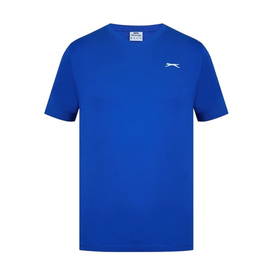 Slazenger Heren Geborduurd Logo Katoenen T-Shirt (Royaal Blauw) - Image 1