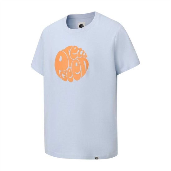 Pretty Green Mens Logo Cotton T-Shirt (Light Blue) - Image 3