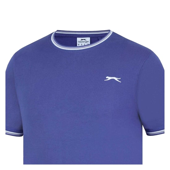 Slazenger Katoenen heren-T-shirt (Bluebell) - Image 3