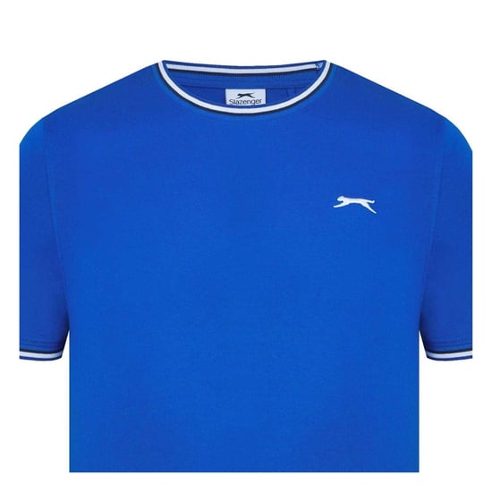 Slazenger Katoenen heren-T-shirt (Royaal Blauw) - Image 4