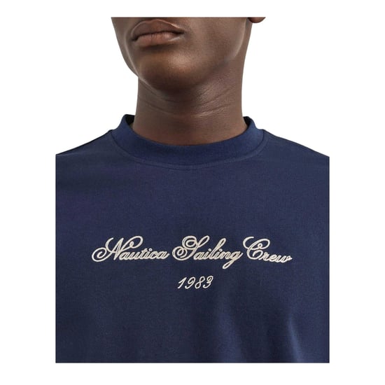 Nautica Heren Knors T-Shirt (Donkere marine) - Image 4
