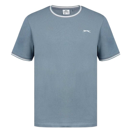Slazenger Katoenen heren-T-shirt (Leisteenblauw) - Image 1