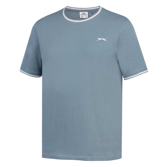 Slazenger Katoenen heren-T-shirt (Leisteenblauw) - Image 3