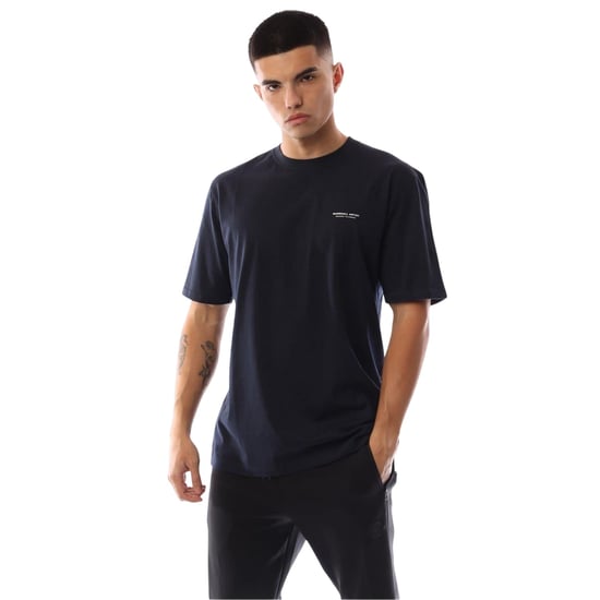 Marshall Artist Heren Siren Box Crew Hals T-shirt (Marine) - Image 2