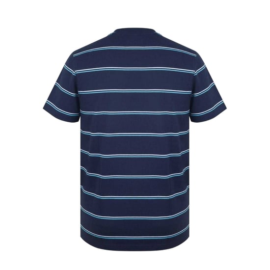 SoulCal Mens Striped Pocket Regular T-Shirt (Navy) - Image 2