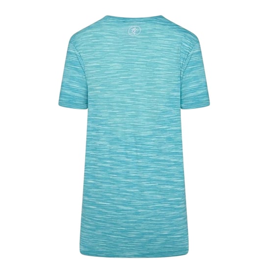 Gym King Mens Crew Neck Slim T-Shirt (Ocean Blue) - Image 2