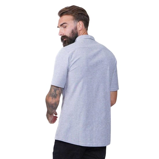 Firetrap Mens Classic Oxford Shirt (Blue) - Image 2