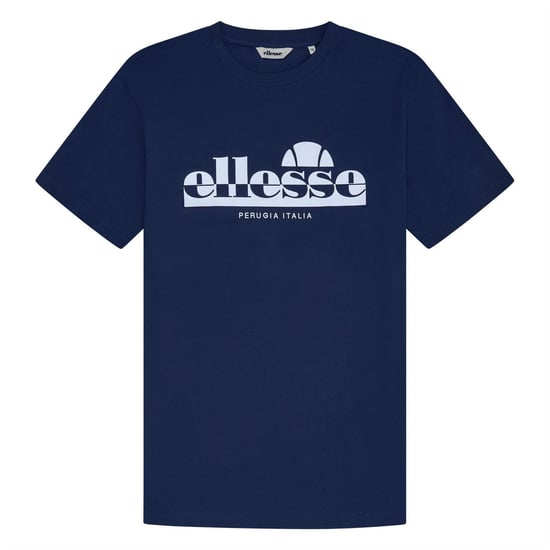 Ellesse Mens Rillas Logo T-Shirt (Navy) - Image 1