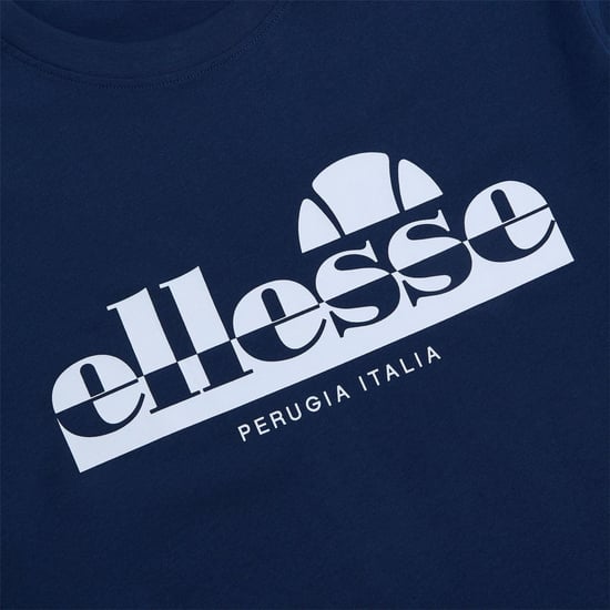 Ellesse Mens Rillas Logo T-Shirt (Navy) - Image 3