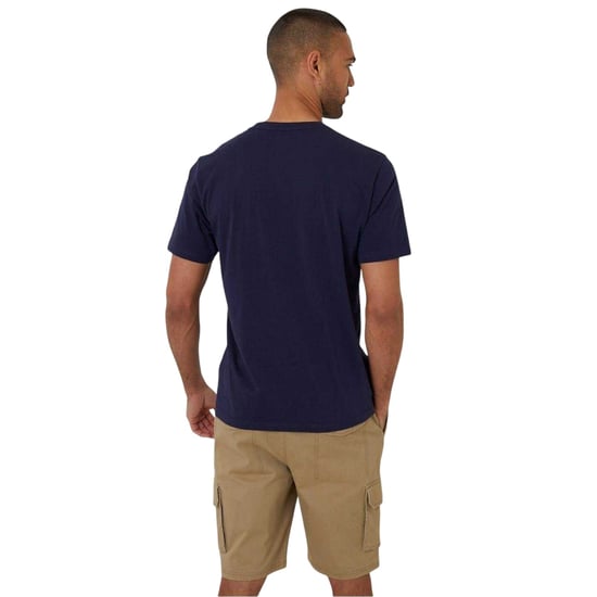 Threadbare Darwall Regular T-shirt voor heren (Marine) - Image 3