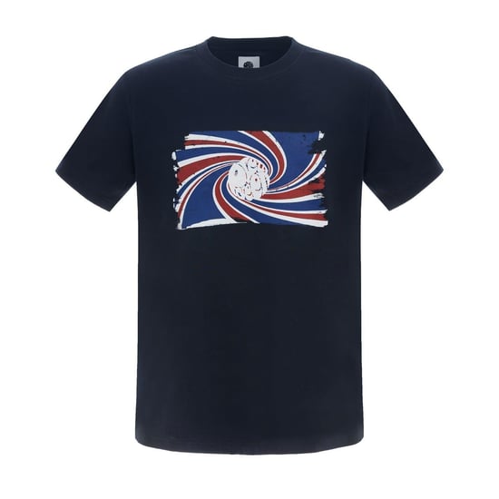 Pretty Green Mens Swirl Logo T-Shirt (Navy) - Image 1