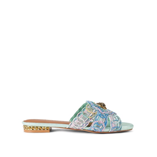 Kurt Geiger London Chelsea Woven Flat Sdl Sandals - Image 1