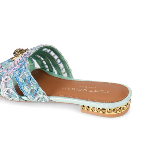 Kurt Geiger London Chelsea Woven Flat Sdl Sandals - Image 3