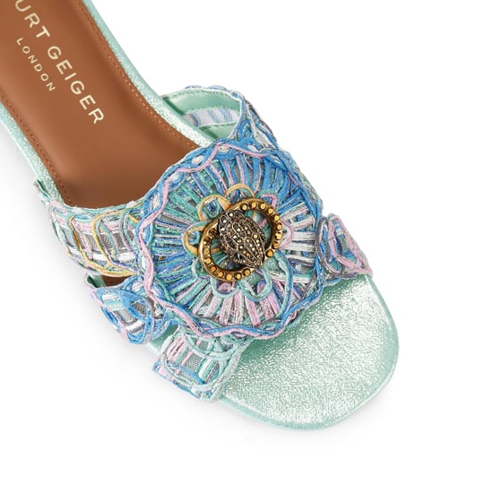 Kurt Geiger London Chelsea Woven Flat Sdl Sandals - Image 4