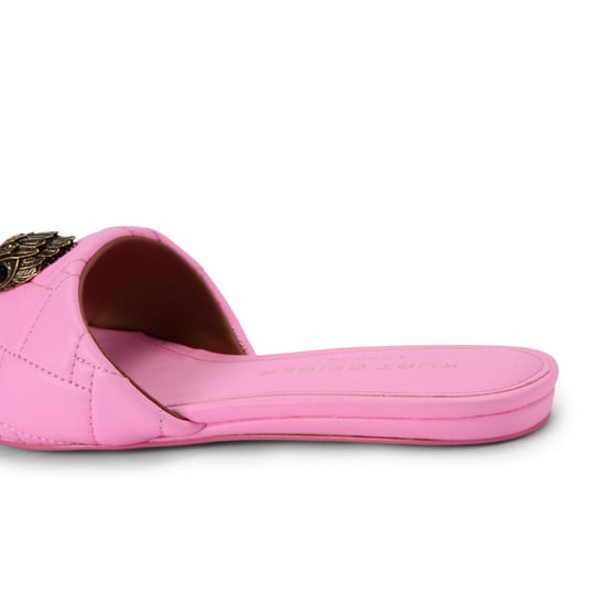 Kurt Geiger London Leather Kensington Flat Sandal Dr Sandals - Image 3