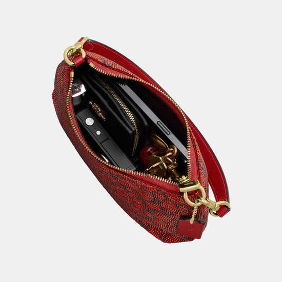 Teri Shoulder Bag In Signature Satin - Image 4