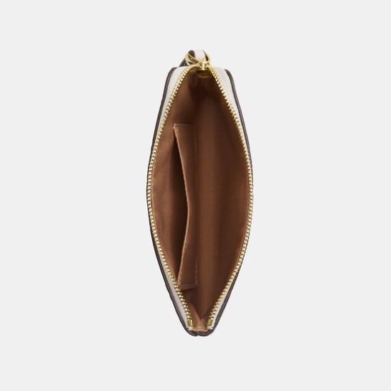Corner Zip Wristlet With Cherry Print - Image 3