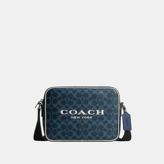 Colton Crossbody Bag 25 In Signature Canvas With Coach Graphic - Image 1