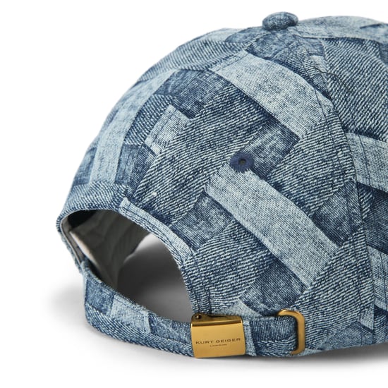 Kurt Geiger London  Kurt Embroidered Cap Hat - Image 3