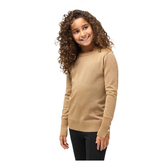 Biba Meisjes Shimmer Trui (Goud) - Image 1