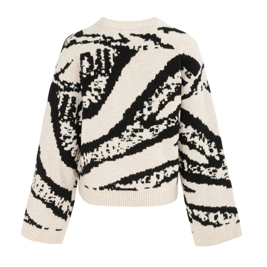 Biba Damestrui met zebraprint (Beige/Zwart) - Image 2