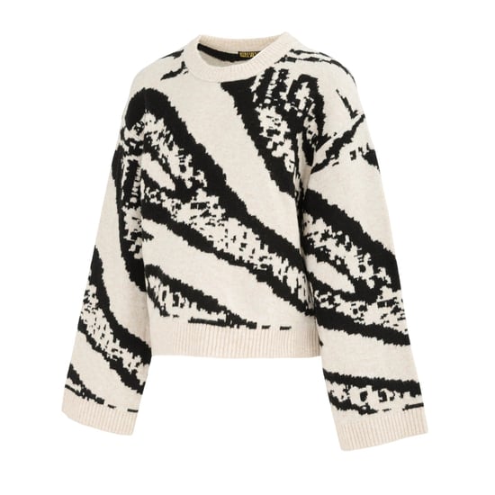 Biba Damestrui met zebraprint (Beige/Zwart) - Image 3