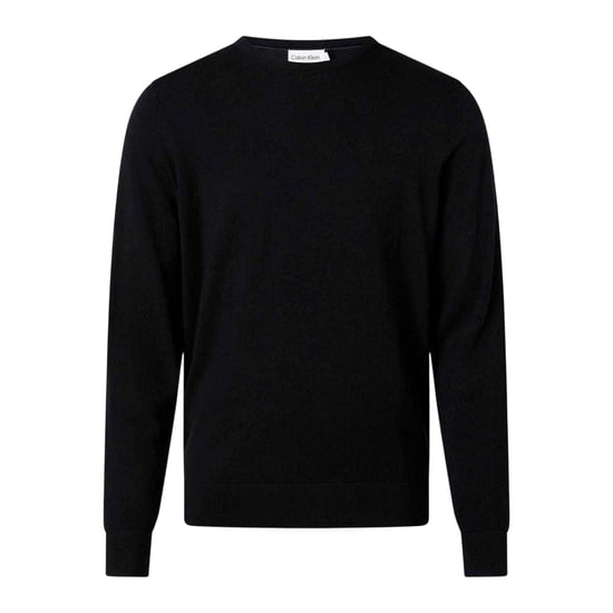 Calvin Klein Heren Merino Wol Trui (Zwart) - Image 1
