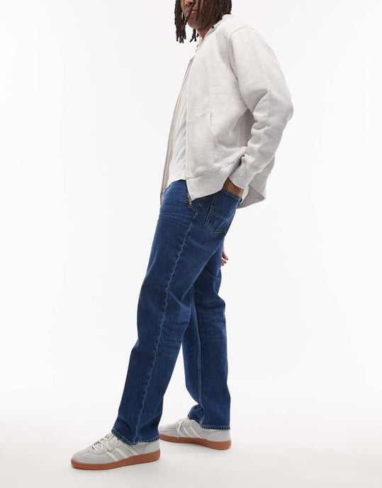 Tommy Hilfiger River straight jeans in mid wash - Image 3