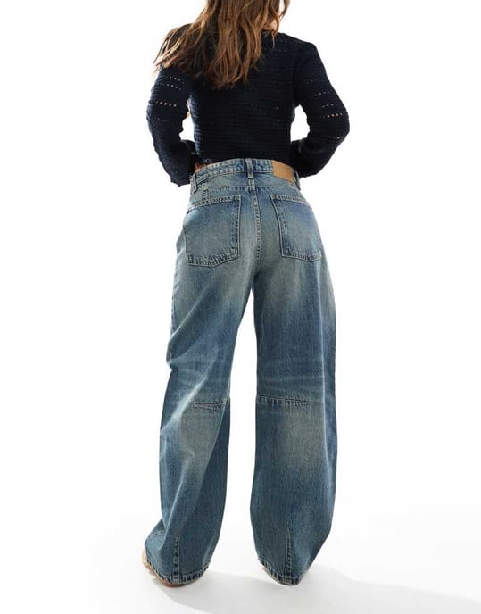 Cotton On Barrel jean in blue - Image 2