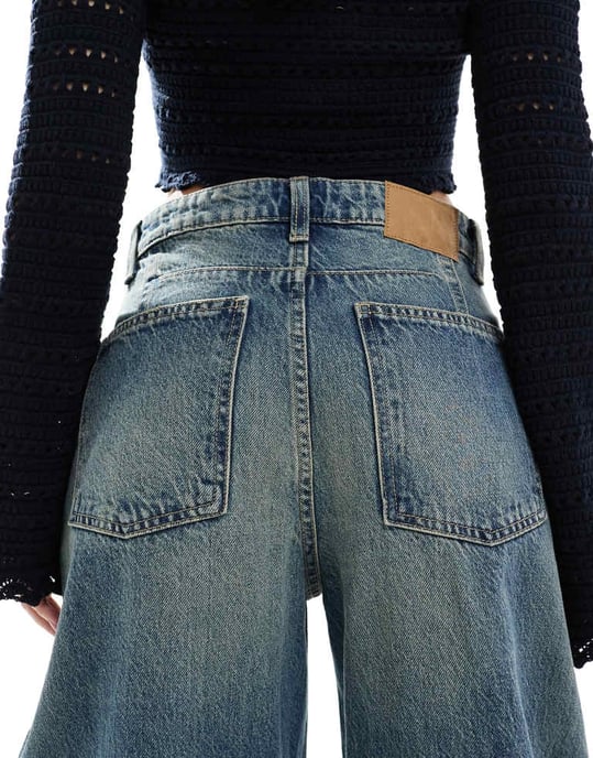 Cotton On Barrel jean in blue - Image 4