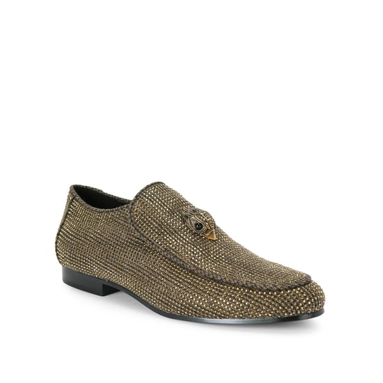 Kurt Geiger London Hugh Eagle Herringbone Loafers - Image 4