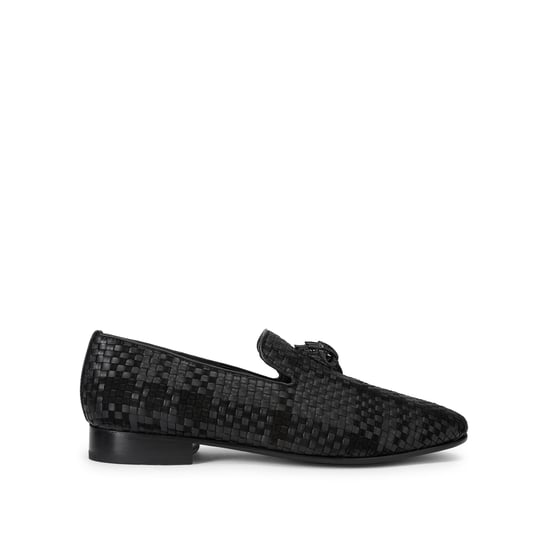 Kurt Geiger London Leather Ace Stud Loafers - Image 1