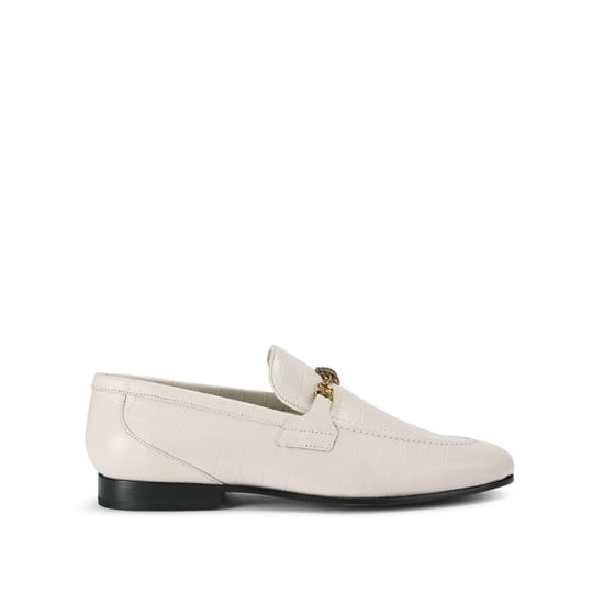 Kurt Geiger London Leather Alton Croc Loafers - Image 1