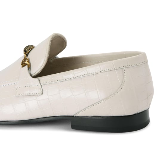 Kurt Geiger London Leather Alton Croc Loafers - Image 3