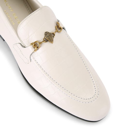 Kurt Geiger London Leather Alton Croc Loafers - Image 4