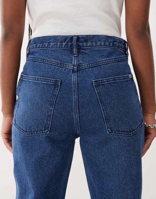 Obey Everyday slim fit denim jeans in dark wash blue - Image 3