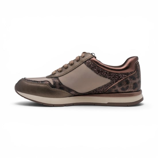 Tamaris damer Taupe Fashion Lace Up Sneakers - 23613-46 - Image 3