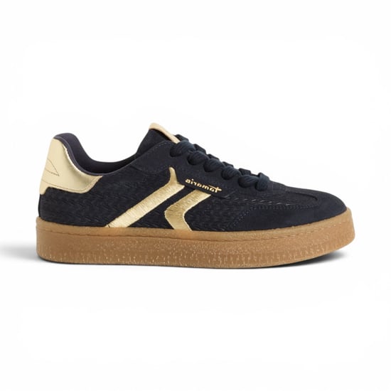 Tamaris damer Marinblå Lädersneakers Sneakerskor - 23723-44 - Image 1