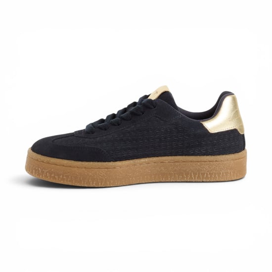 Tamaris damer Marinblå Lädersneakers Sneakerskor - 23723-44 - Image 3