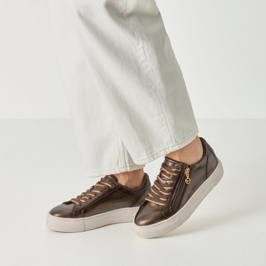 Tamaris dames bruine nepleren Fashion Strike-sneakers - Image 6