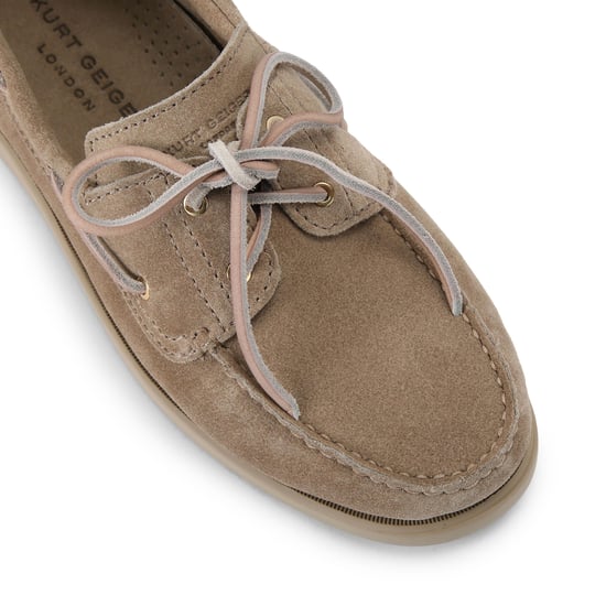 Kurt Geiger London Leather Somerville Boat Shoe Boat Shoes - Image 4